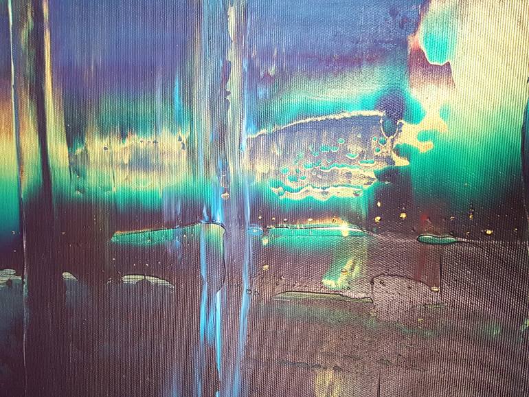 Original Abstract Landscape Painting by Ivana Olbricht