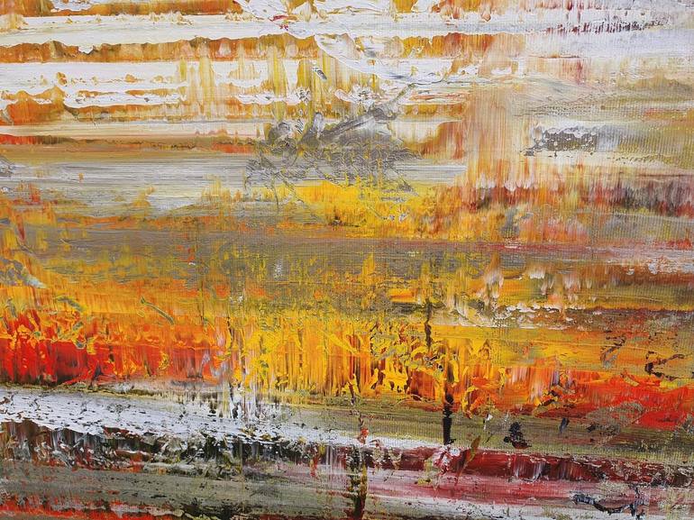 Original Abstract Landscape Painting by Ivana Olbricht