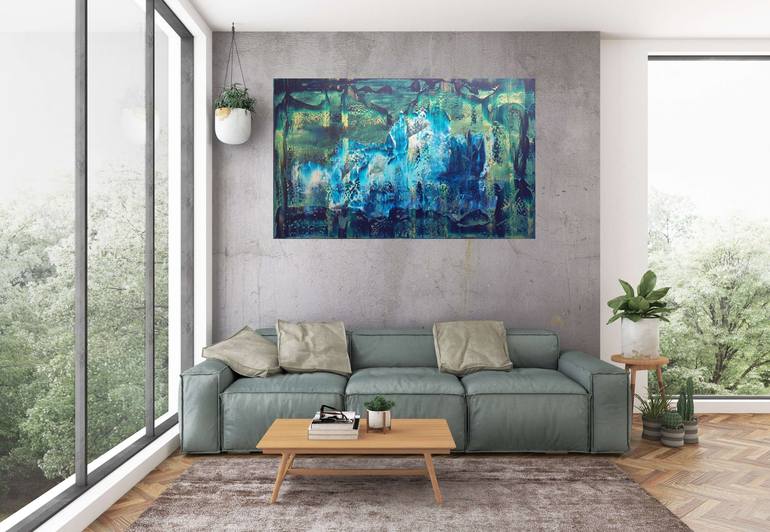 Original Abstract Painting by Ivana Olbricht