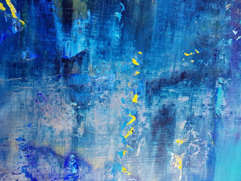 Original Abstract Expressionism Abstract Painting by Ivana Olbricht