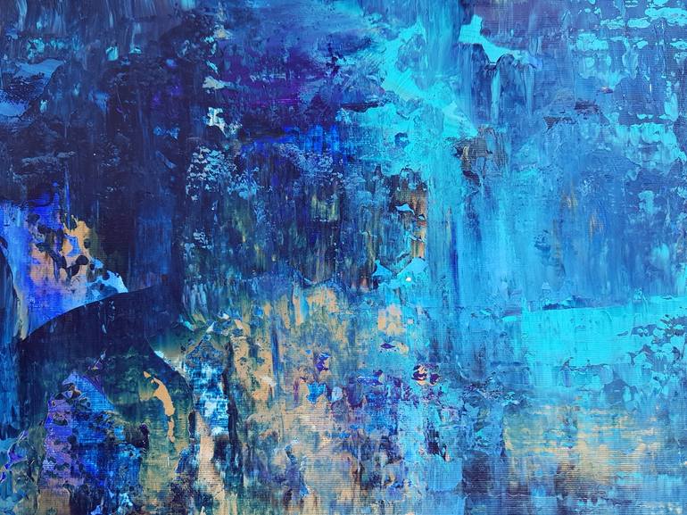 Original Abstract Expressionism Abstract Painting by Ivana Olbricht