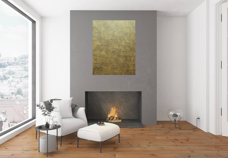 Original Abstract Expressionism Abstract Painting by Ivana Olbricht
