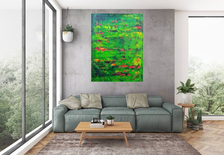 Original Abstract Painting by Ivana Olbricht