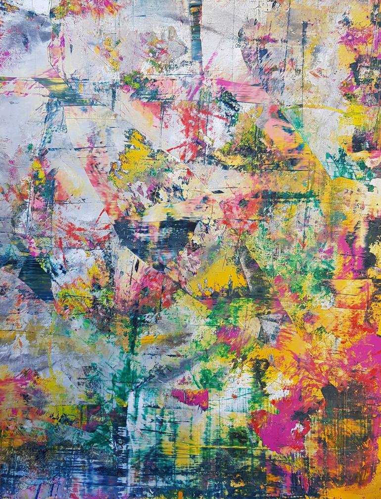 Original Abstract Expressionism Abstract Paintings by Ivana Olbricht