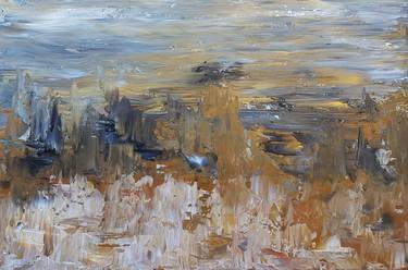 Original Abstract Landscape Paintings by Ivana Olbricht