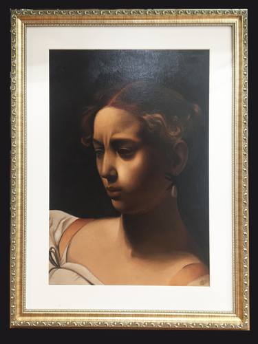 Reproducción Detalle de Judith de Holofernes de Caravaggio thumb