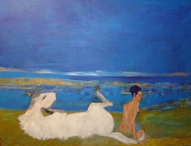 Original Impressionism Nude Paintings by ron samara