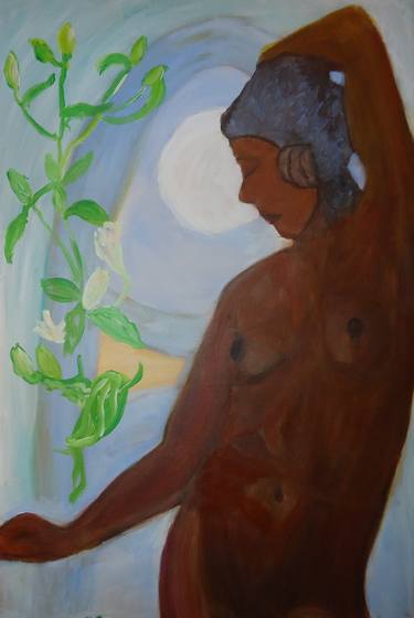 Original Conceptual Nude Paintings by ron samara