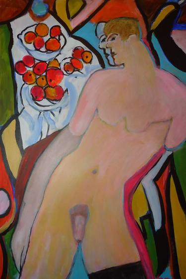 Original Fine Art Nude Paintings by ron samara