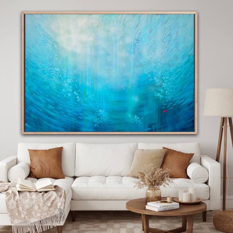 Original Fine Art Seascape Painting by Arja Välimäki