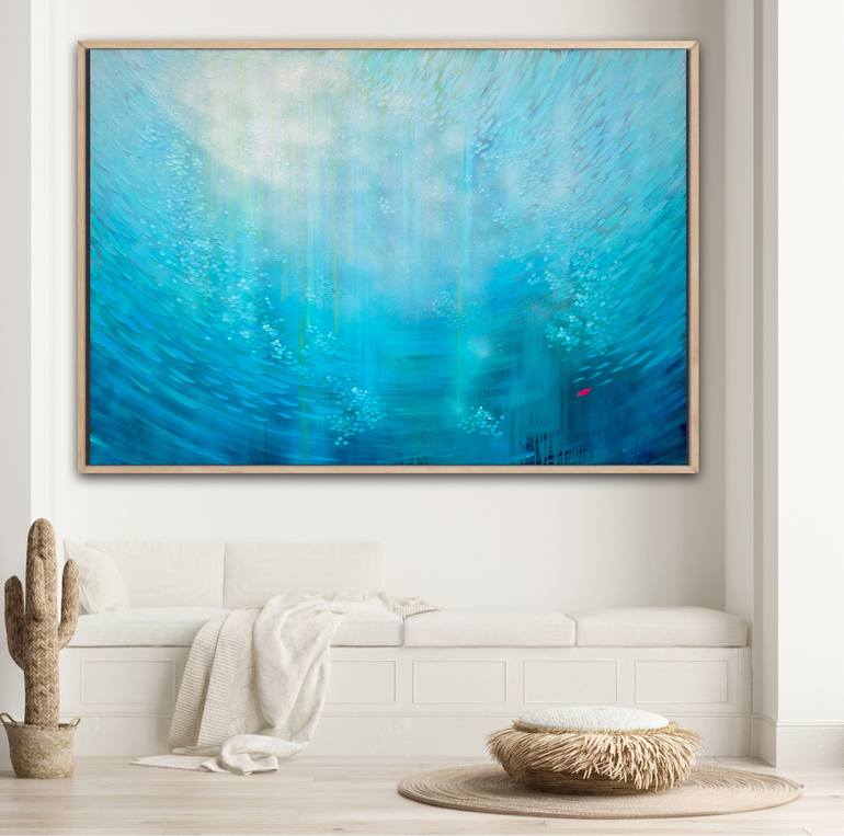 Original Fine Art Seascape Painting by Arja Välimäki