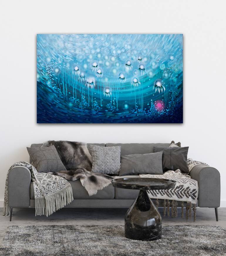 Original Abstract Painting by Arja Välimäki