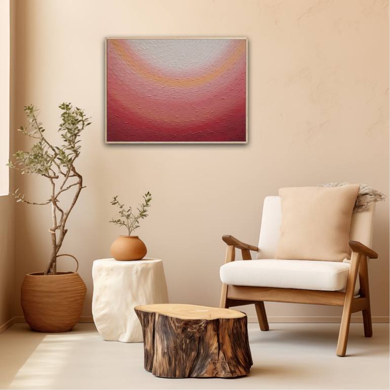 Original Abstract Expressionism Abstract Painting by Arja Välimäki