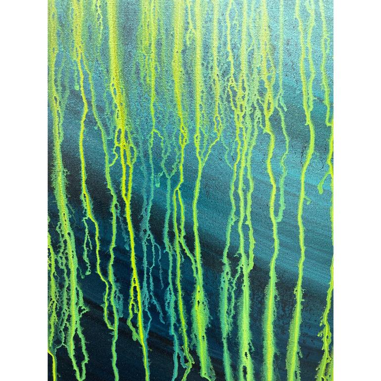 Original Abstract Seascape Painting by Arja Välimäki