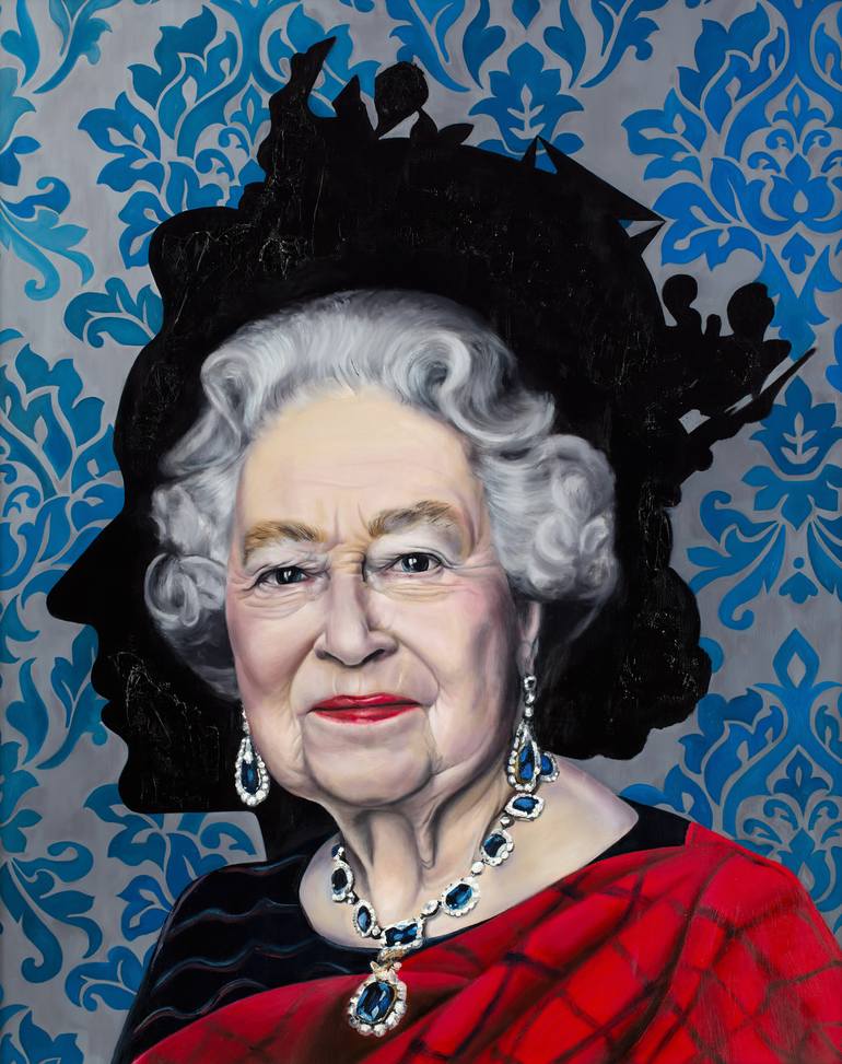 Queen Painting by Maria Petroff | Saatchi Art