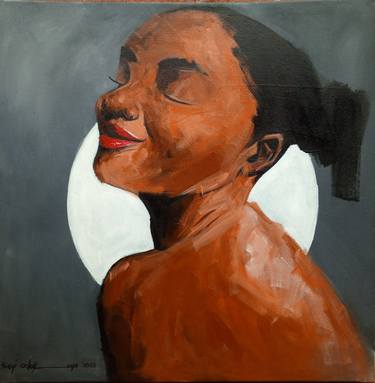 Original Black & White Women Paintings by Seyi Odukoya