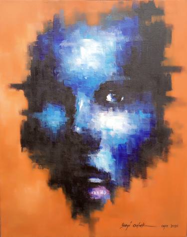 Original Abstract Expressionism Women Paintings by Seyi Odukoya