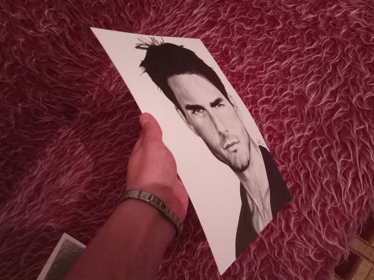 Original Portraiture People Drawing by RašA Babović