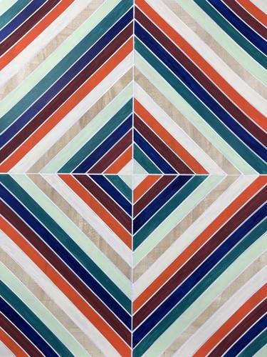 Print of Abstract Geometric Paintings by Amy Illardo