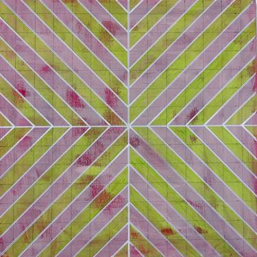 Original Abstract Geometric Paintings by Amy Illardo