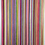 Multicolor Stripe Metallic Neon Geometric Painting 30x40 by Amy Illardo