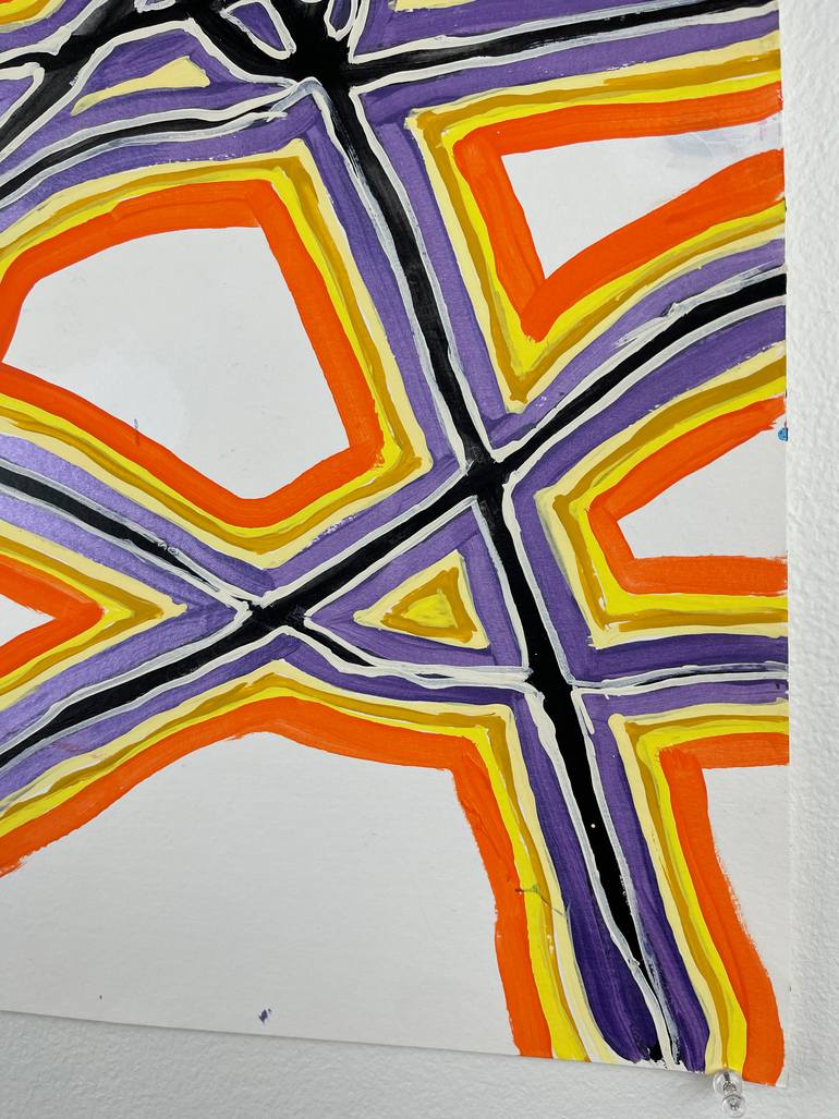 Original Abstract Expressionism Abstract Painting by Amy Illardo