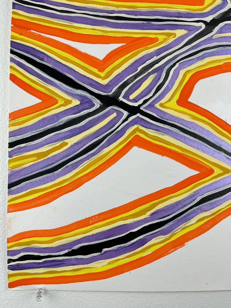 Original Abstract Expressionism Abstract Painting by Amy Illardo