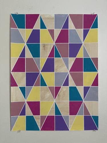 Original Geometric Paintings by Amy Illardo