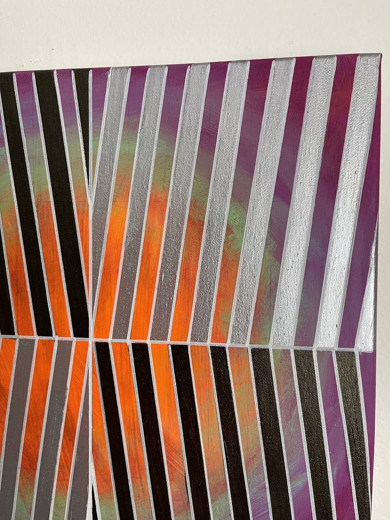 Original Modern Geometric Painting by Amy Illardo