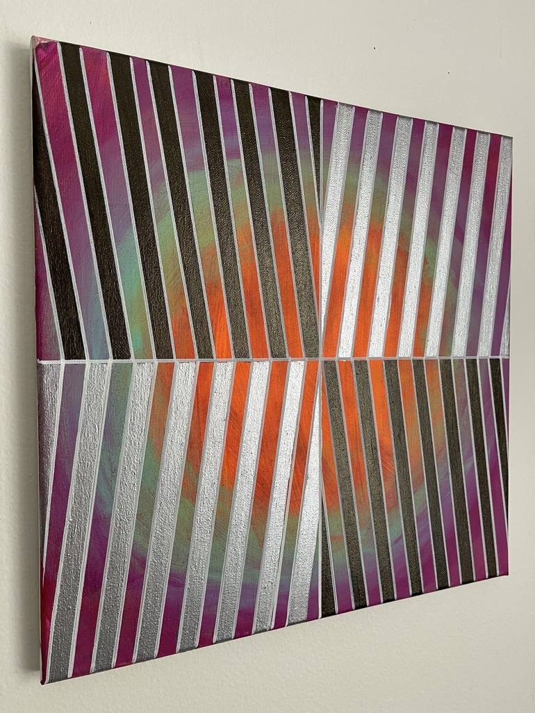 Original Modern Geometric Painting by Amy Illardo