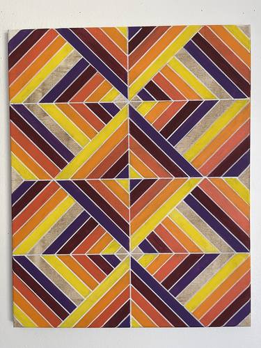 Original Geometric Paintings by Amy Illardo