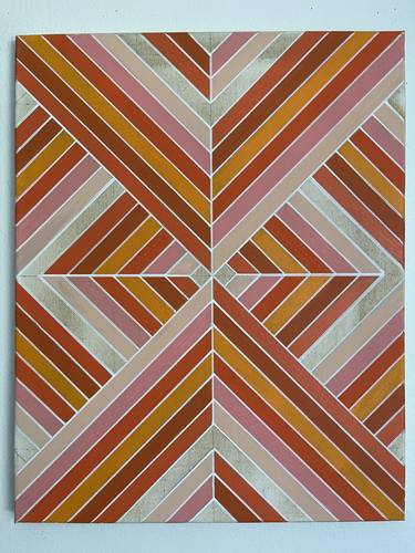 Original Abstract Geometric Paintings by Amy Illardo