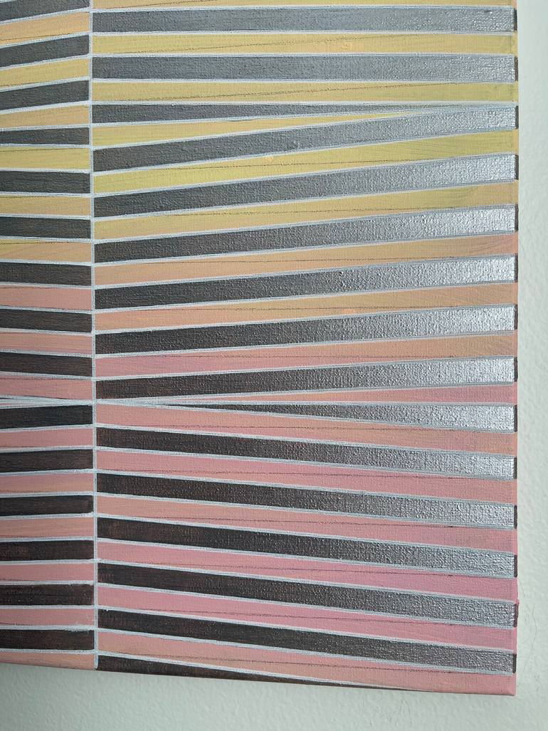 Original Abstract Geometric Painting by Amy Illardo