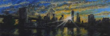 Original Expressionism Cities Paintings by Rayford -