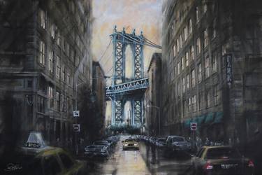 Original Expressionism Cities Paintings by Rayford -