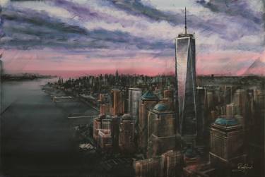 Original Cities Paintings by Rayford -