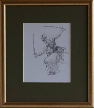 Original Realism People Drawings by Miroslaw Trochanowski