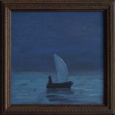 Print of Figurative Boat Paintings by Miroslaw Trochanowski