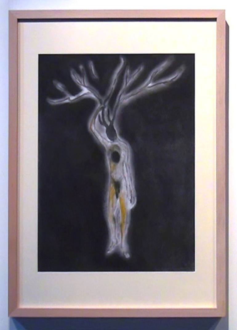 Original Figurative Classical mythology Drawing by Pierre Fauret