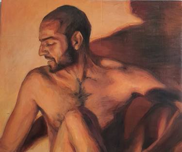 Original Men Paintings by Fatima Faisal Qureshi