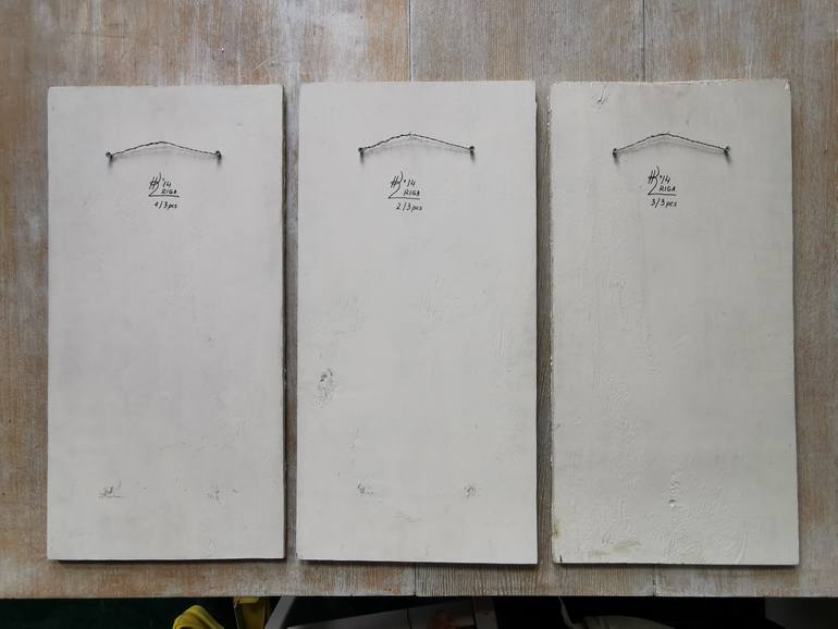 Original Symbolism Patterns Mixed Media by Irina  Krilo