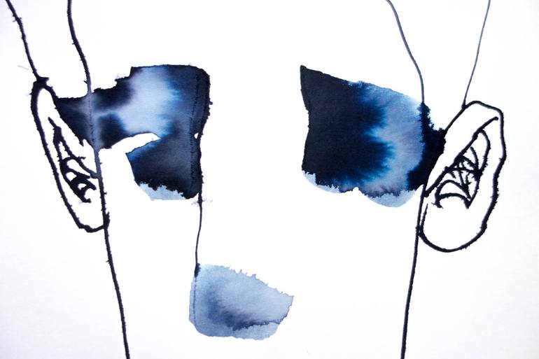 Original Figurative People Drawing by Peter P Neuhaus
