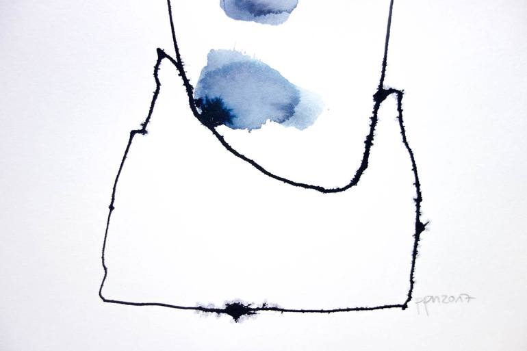 Original Figurative People Drawing by Peter P Neuhaus