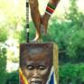 I was born in South Africa and I am pulled towards African themes.
I love the bright colors, she is a strong female goddess "the mother of life"
I am now living and sculpting in Los Angeles