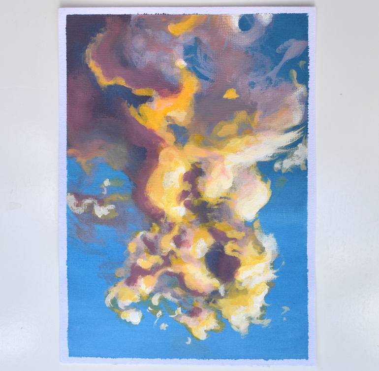 Original Figurative Landscape Painting by Elizabeth Parker