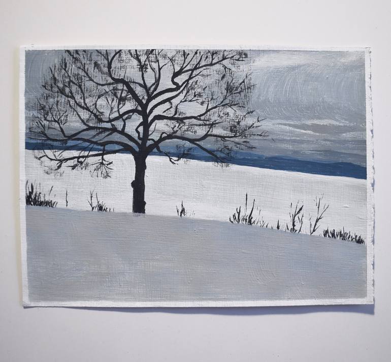 Original Figurative Landscape Painting by Elizabeth Parker