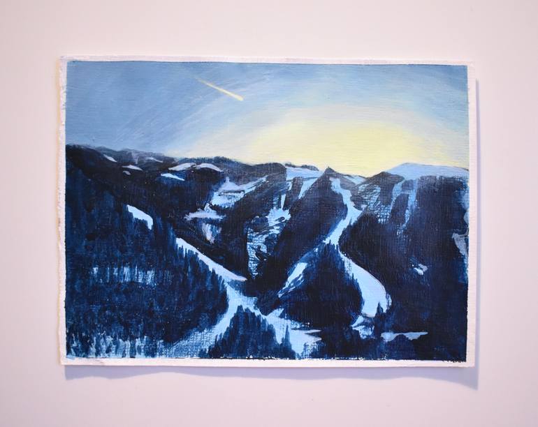 Original Figurative Landscape Painting by Elizabeth Parker