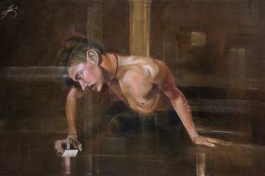 Print of Realism Men Paintings by Juan Barco