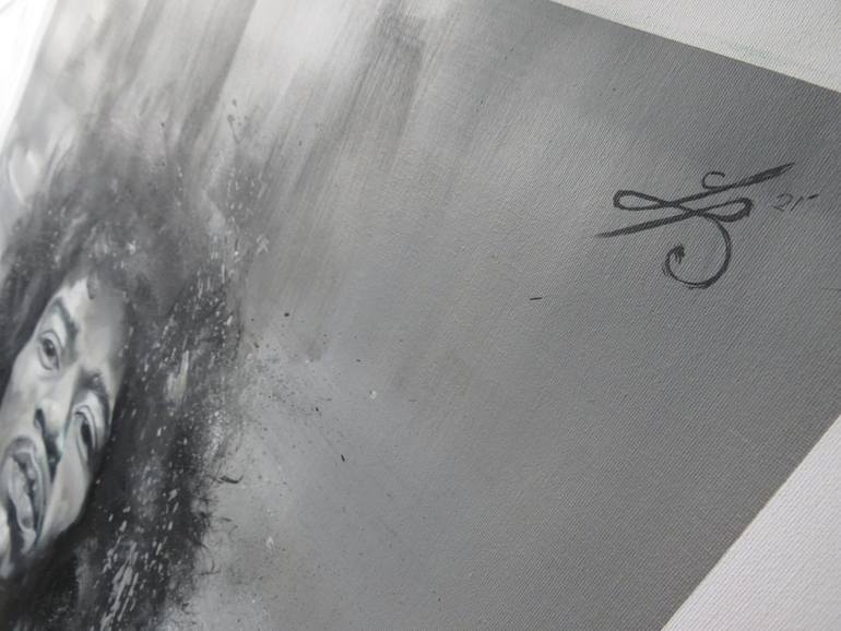 Original Figurative Pop Culture/Celebrity Painting by Juan Barco