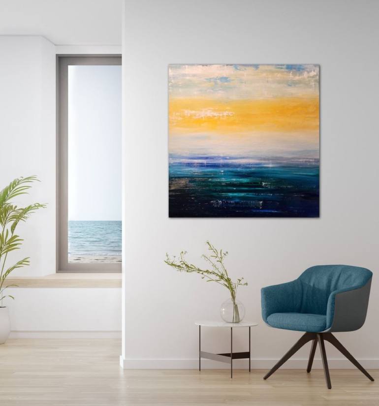 Original Abstract Painting by Elizabeth Cox